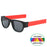 VIVIBEE Novelty Mirror Men Polarized Folding Sunglasses New Arrival Slap Sport Foldable Wristband Shades 2026 Trend Product