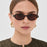 Nuevas Gafas de Sol Pequeñas Ovaladas para Mujer, Gafas de Sol para Hombre, Tonos Retro Femeninos, Gafas con Lentes Transparentes, de Moda para Mujer, UV400