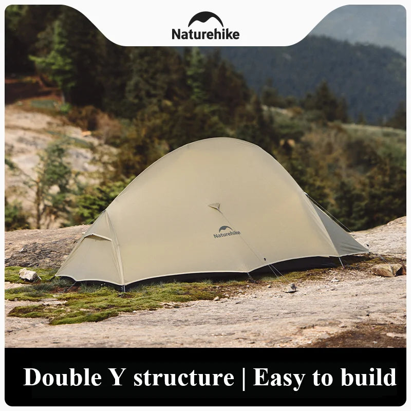 Naturehike Cloud Up 2 Pro Two Person Hiking Tent Lightweight Outdoor Camping Professional Camping Equipment