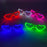 Funny LED Flashing Braid Headband Light up Noodle Headband Girl Women Rave Carnival Party Headwear Supplies Bar Night Show Props