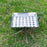 Goture 1pc Portable Stainless Steel Foldable BBQ Grill, 1-2 People Charcoal Stove for Camping Picnic & Outdoor