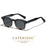 CATERSIDE Mode Hommes Lunettes de Soleil Petit Cadre Carré Design Personnalisé Lunettes de Soleil Femmes Voyage Fête Affaires Festival Cadeau