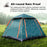 Goture 4/6 Person Automatic Camping Tents Outdoor Waterproof Large Space Quick Open Tent