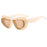 NEW Punk Oval Sunglasses 2000'S Women Men Y2K Hip Hop Luxury Brand Square Sun Glasses UV400 Unisex Shades Eyewear
