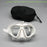 [C]Foldable Snorkel J-type Diving Mask With Camera Mount Tempered Glass Freediving Mask Snorkeling Set
