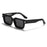 HBK Vintage Punk Men's Square Sunglasses Brand Design Small Frame Sun Glasses Party Travel Glasses Gift Ideal Choice