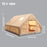 PAKICETUS Inflatable Camping Tent 4-8 People with Windows Portable Water-Resistant Camping Tent