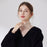 Beautiful Petal Fake Collar Black Lace False Blouse Detachable Lapel False Collar Sweater