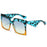 Oversize Square Sunglasses Women Men Travel Luxury Male Leopard Shades Female UV400 Brand Gafas Oculos Retro Designer