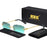 HBK Frameless Metal Sunglasses Men Wave Cutting Sun Glasses for Women Travel Shopping Shades Eyeglass UV400 Summer Style