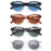 Reading Sunglasses For Women Men Square Classic Frame for Outdoors Use Sun Glasses Readers Eyeglasses with Diopter Spring Hinge