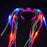 10pcs Adult Kids LED Glow Party Sequin Cat Bunny Crown Flower Headband Halo Light Up Wreath Hairband Birthday Gift Wedding