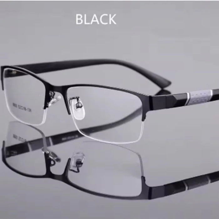 Gafas de lectura para hombre, estilo retro, de negocios, para hipermetropía, con filtro de luz azul, para lectura, de 0 a +4.0