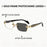 Lunettes de vue sans monture unisexe pour la myopie, avec montures en métal et verres photochromiques ; adaptées à un usage quotidien au bureau.