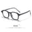 HBK Square Men's Optical Eyeglass Frame Retro High Quality Brand Eyewear Women's Anti Blue Light Decoration Glasses