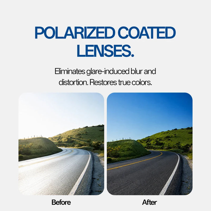 SCVCN Outdoor Sports Polarized Sunglasses Men Women UV400 Protection Eyewear Road Running Drving Fishing Goggles Cycling Glasses