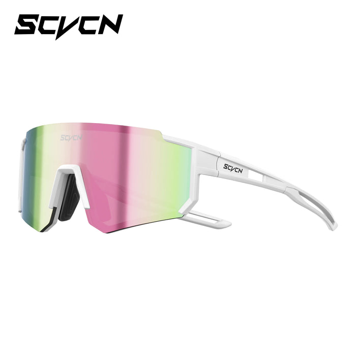 SCVCN Children's Polarized Photochromic Cycling Sunglasses Outdoor Running Glasses Boy Girl 6-14 Years Glasses Kids UV400