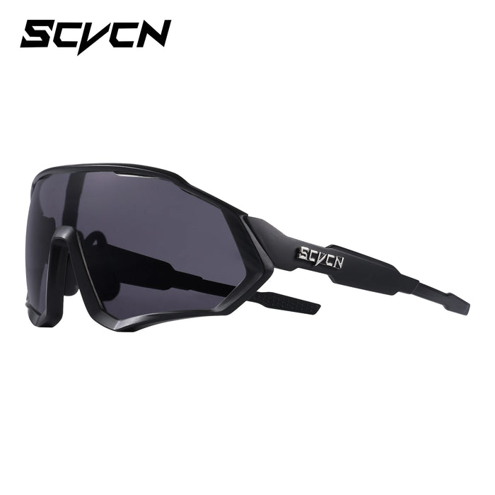 SCVCN Photochromic Cycling Sunglasses Outdoor Sports Running Drving Glasses Road MTB Bicycle Goggles  UV400 Safety Bike Eyewear