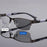 1PC Men's Business Photochromic Myopia Glasses Half Frame Metal Blue Light Blocking Eyewear Classic UV Shades Sunglasses