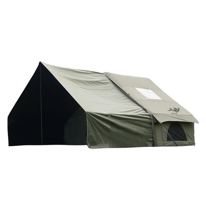 PAKICETUS Inflatable Camping Tent 4 Season Snowproof Family Shelter Hand Pump Easy Setup Outdoor Camping