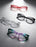 MODFANS Gradient Cat-Eye Polygonal Blue Light-Blocking Reading Glasses, Geometrically Cut Clear PC, for Women, +0.5 to +4.0.