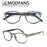 MODFANS Wood Look Reading Glasses Men Women Round Sun Readers Eyeglasses Frame Vintage Spring Hinge with Diopter +0.5 to +5.0