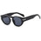 Fashion Round Sunglasses Women Classic Vintage Men Sun Glasses  Steampunk Shades UV400 Oval Female Oculus
