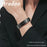 ARADOO  99.9% Pure Copper Bracelet with Double-Row Strength Magnets Jewelry Gift