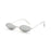 1PC Vintage Small Frame Shades Retro Oval Black Sunglasses Unisex Luxury Brand Designer Pink Sun Glasses Female Travel Eyewear