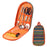 Juego de utensilios de cocina de camping de 7 piezas con bolsa de transporte para barbacoa, playa, senderismo, viajes, organizador, almacenamiento, utensilios de cocina, equipo