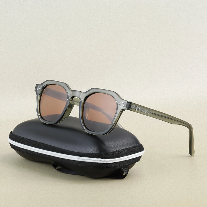 HBK Retro Polarized Sunglasses for Men Women New High Quality Eyewear Outdoor Sport Driving Travel Lunette De Soleil Homme UV400