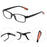 Unisex Reading Glasses Female Male Ultra-light Magnifying Diopter Elder Flexible Eyeglass Vision Care Eyewear +1.5 2.0 3.0 4.0
