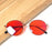SHINU Lunettes rondes anti-lumière bleue verres de protection lunettes femme Orange rouge lunettes y2k Anti-lumière verte pour un bon sommeil