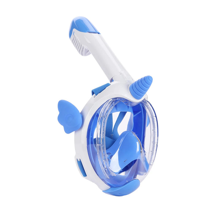 Kids Unicorn Snorkel Mask Full Dry Anti Fog Waterproof With Advanced Respiratory System Diving Swim Equipment For Children
