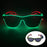 New Cool Wireless Glowing LED Light Up Glasses Luminous Neon Sunglasses For Wedding Rave Festival Party Disco Nightclub Gift