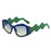 2023 New Curved Legs Cat Eye Sunglasses Women Trending Punk Vintage Shades Brand Designer Gafas Luxury Sun Glasses Eyewear UV400