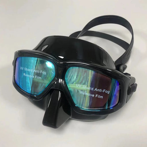 QYQ Máscara de buceo profesional para esnórquel, gafas de buceo, máscara de buceo panorámica de silicona para adultos, gafas de natación para esnórquel