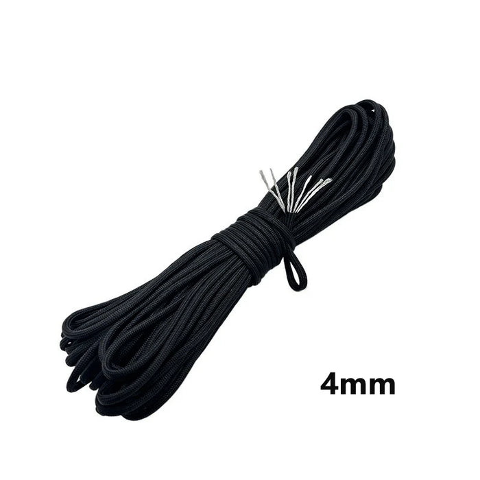 Paracord 1mm/2mm/3mm/4mm 7 stand Cores Paracord Parachute Cord Lanyard Tent Rope For Hiking Camping Clothesline DIY Bracelet