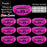20-200 piezas Pulseras LED personalizables para bodas Pulsera de control de música y sonido Pulsera luminosa ajustable para bodas, cumpleaños, conciertos
