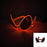 Lunettes lumineuses pour artistes de boîte de nuit Lunettes LED Fête Danse Rave Noël 6V LED Lunettes de soldat futuristes Lumières néon