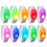 20/30/50/70/90 pcs Music & Sound Activated LED Bracelet Light up Bracelet Glow in the Dark Bracelets Wedding Party decorate