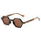 New Hippie Small Round Square Sunglasses Men Women Retro Steam Punk Glasses Vintage Gradient Driving Glasses UV400