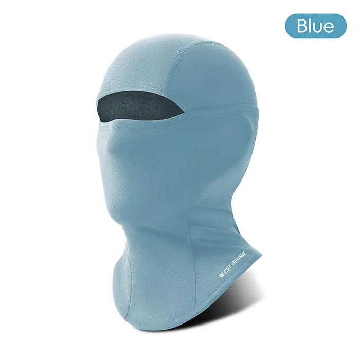 WEST BIKING Winter Thermal Balaclava High Elastic Breathable Windproof Cycling Headgear Fleece Bike Helmet Liner Sports Mask