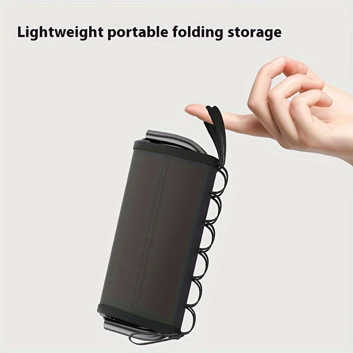 Capacidad de carga 130 kg, taburete plegable colgante, taburete portátil para acampada al aire libre, silla plegable, doble propósito para pesca y pícnic
