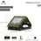Outdoor Inflatable Camping Tent with a Panoramic Skylight, Suitable for Activities Such as Camping, Hiking, and Fishing.