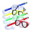 Kids Diving Goggle Mask Breathing Tube Shockproof Anti-fog Durable Underwater Swimming Glasses Band Snorkeling Accessories Set