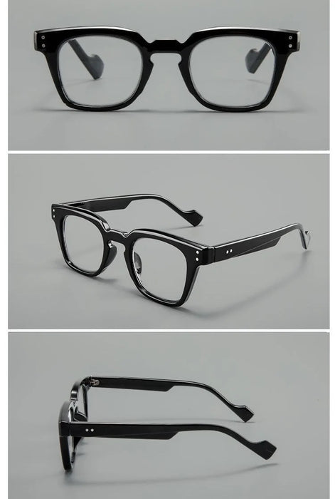 2025 New Square Reading Glasses Men Black Frame Presbyopia Eyeglasses Women Far Sight Optical Eyewear Diopters 0~+4.0 Spectacles