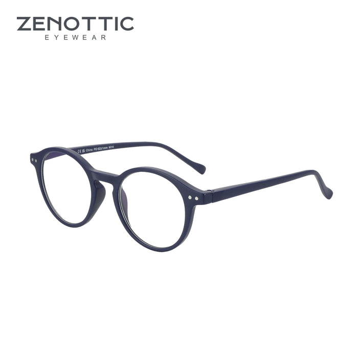 ZENOTTIC 2026 Retro Reading Glasses Anti Blue Light Blocking Readers Fashion Lightweight Eyeglasses Women Men Diopter 0 to 4.0