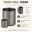 Pure Titanium Double-Wall Cup Set, 100ml & 220ml Coffee and Tea Cups, Lightweight Nesting Drinkware for Home Travel and Outdoors