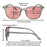 SHINU Women FL-41 Glasses FL41 Tint Glasses man, 480-520nm Blue Light Blocking Lenses Office Fluorescent Light Migraine Eyewear